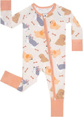 GUISBY Baby Footless Pajamas, Rayon of Bamboo, NB-2T | Rayon of bamboo softness by GUISBY