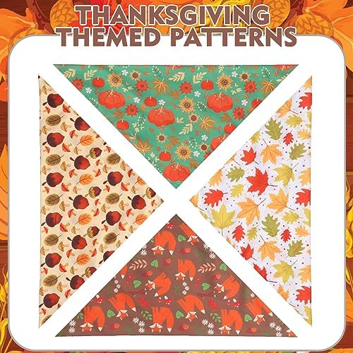 EXPAWLORER Fall Dog Bandana Set - Image 2