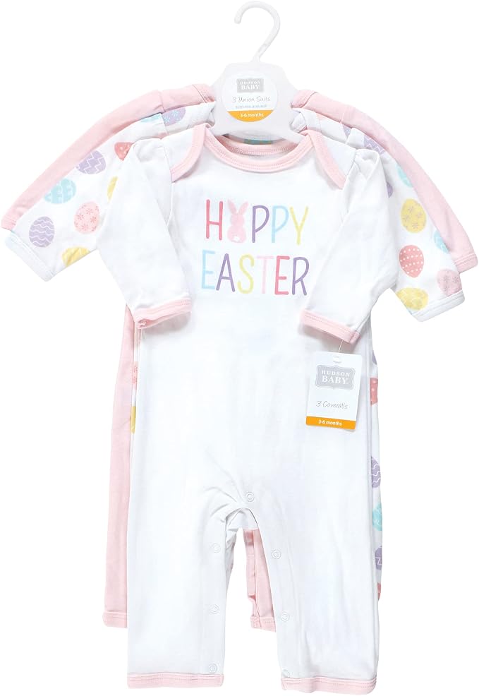 Hudson Baby unisex-child Cotton Coveralls - Image 2
