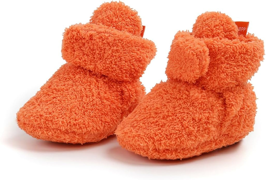 Baby Booties Cozy Fleece Slippers Soft Baby Shoes - Image 6