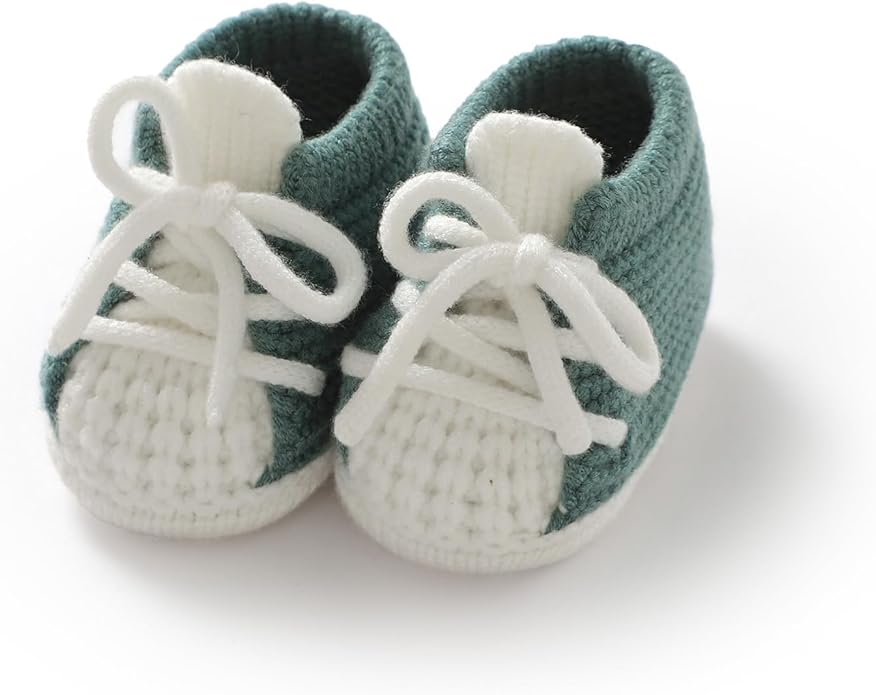 Baby Booties Newborn Baby First Shoes | Cozy Warm Knit Soft Booties by DovFanny