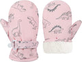 Toddler Mittens Lined Fleece Snow Gloves by Fynnsure