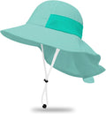 Toddler Baby Sun Hat Kids Summer Beach Essentials Adjustable Beach Hats by HONGTEYA