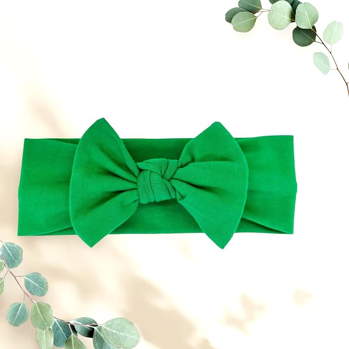 Baby Girl Headbands-Infant, Toddler Cotton Handmade Hairbands - Image 6