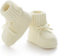 Hadetoto Baby Booties Cotton Newborn Boys Girls Shoes Knit Socks | Cozy Warm by Hadetoto