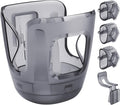 Stroller Cup Holder Fits for UPPAbaby Vista/Vista V2/Vista V3/Cruz/Cruz V2/Cruz V3/Minu/Minu V2/Minu V3/Minu Duo, Holds Different Drink Sizes, One-Hand Quick Install/Remove, Folds with Stroller