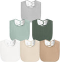 Muslin Baby Bibs for Boys Girls, Soft Cotton Baby Drool Bibs, Drooling and by ROXANEPIG