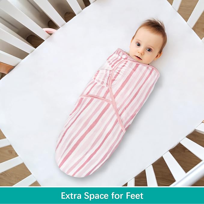 Biloban Swaddle Blankets for Baby Girl, Baby Swaddles 3-6 Months | Baby Swaddle - Image 4