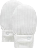 Baby Newborn No Scratch Mittens Stay On Cotton Gloves 0-12 Months | Organic by KARUNEL