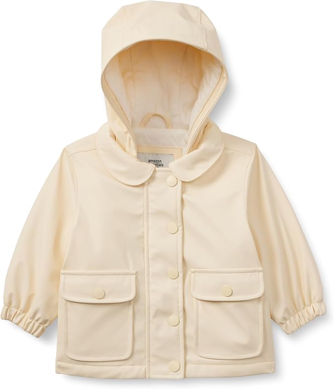Amazon Essentials x Sofia Grainge Toddler and Baby Girls' Water-Repellent Rain by AmazonEssentials