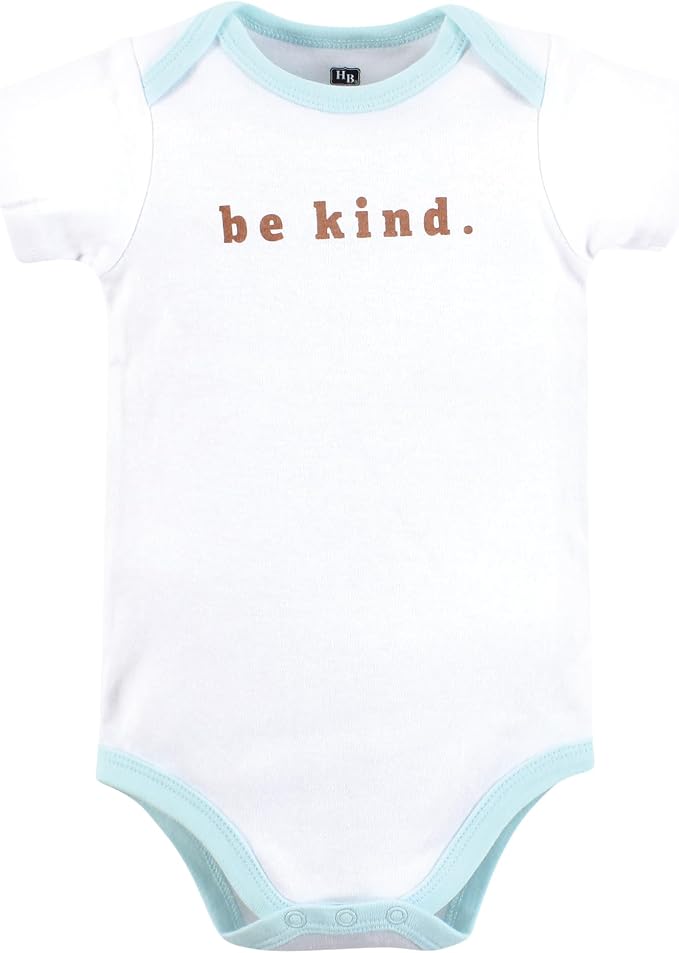 Hudson Baby Unisex Baby Cotton Bodysuits 5-pack - Image 5