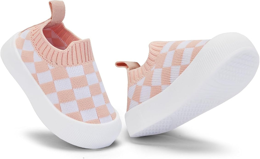 BACSAC Baby Toddler Unisex Infant Shoes Boys Girls Beige Mesh Breathable - Image 3