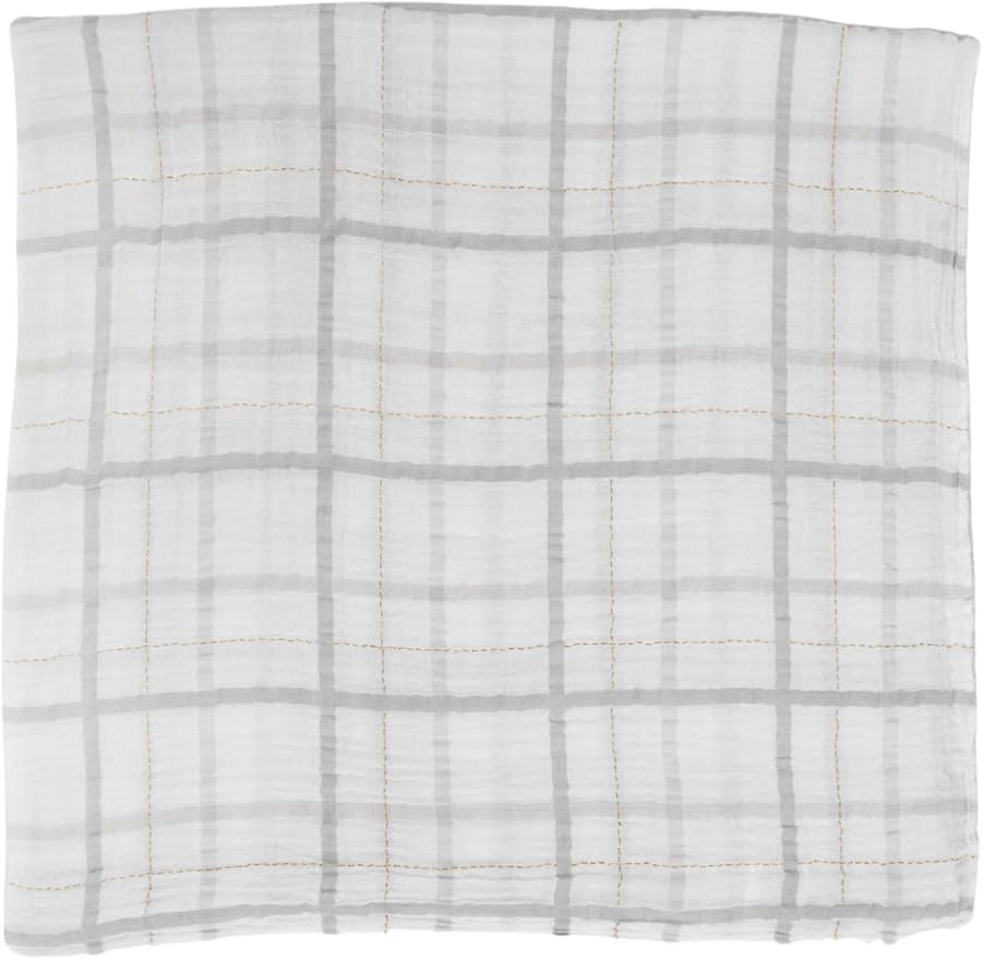 Little Unicorn Premium Cotton Swaddle Baby Blanket | Breathable Fabric | - Image 4