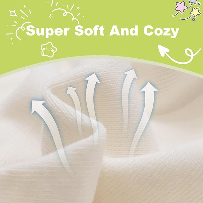 Newborn Baby Hat and Mittens Set, Infant Beanie Caps Newborn Essentials Must - Image 3