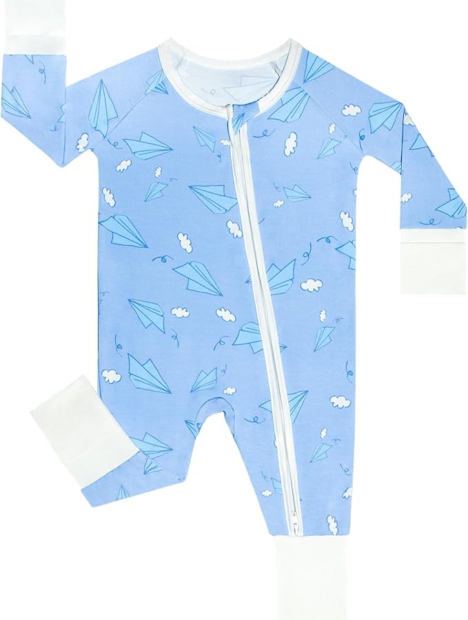GUISBY Baby Footless Pajamas, Rayon of Bamboo, NB-2T | Rayon of bamboo softness by GUISBY