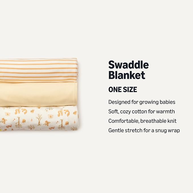 Amazon Essentials x Sofia Grainge Unisex Babies' Swaddle Blanket - Image 2