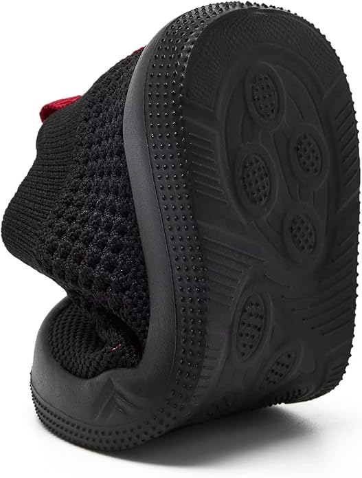 Eashi Baby Boy Girl Non-Skid Indoor Infant Walking Shoes Breathable Warm Elastic Sock Shoes with Memory Sole Protect Toes Outdoor Sneakers