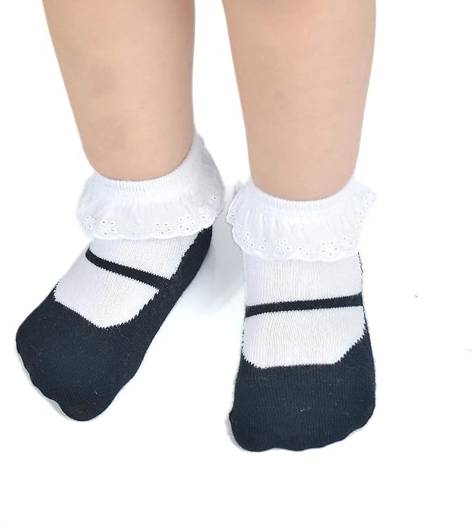EPEIUS Unisex Baby Girls Boys Non-Slip Socks - Image 4