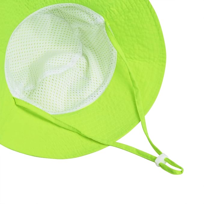 Baby Sun Hat Smile Face UPF 50+ Toddler Bucket Hat - Image 3
