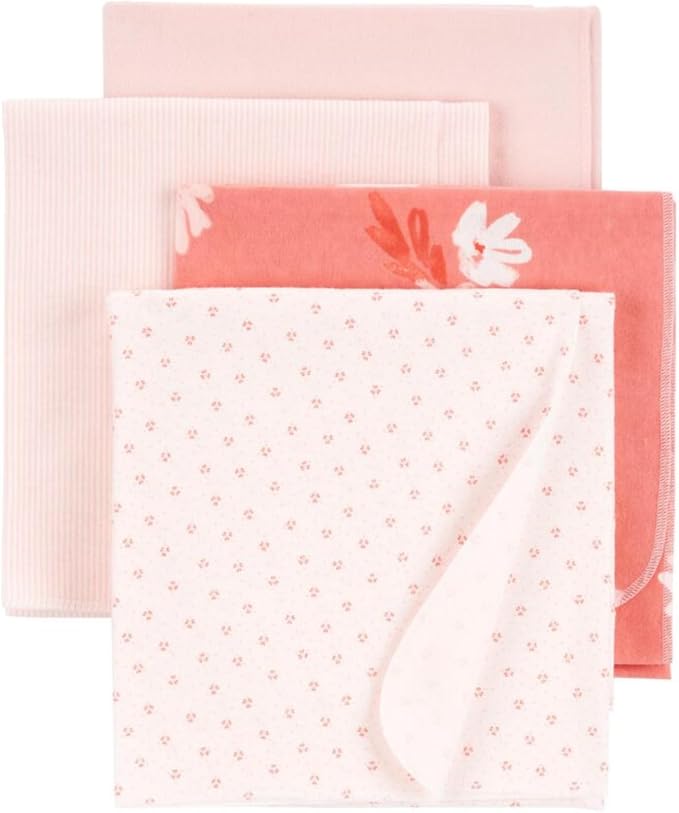Carter's Baby 4-Pack Receiving Blankets by Carters
