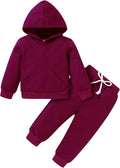 Happy Town Baby Fall Outfits for Girl Boy Long Sleeve Hoodie Top and Long by HappyTown