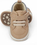 Clowora Baby Boys Girls Shoes Non-Slip Rubber Sole Sneakers Infant First Walking Toddler Crib Shoes Newborn Loafers Flats.