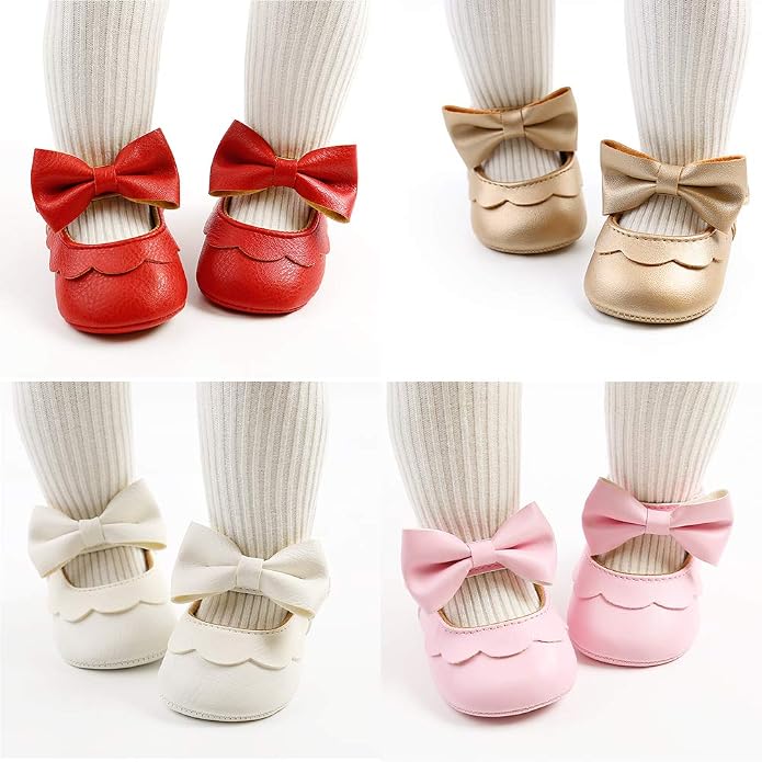 LAFEGEN Baby Girls Mary Jane Flats - Image 5
