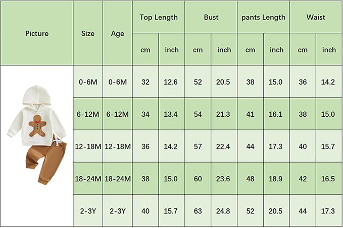 Infant Baby Boy Fall Winter Clothes Outfit Hooded Long Sweatshirt Pant Set - Image 8