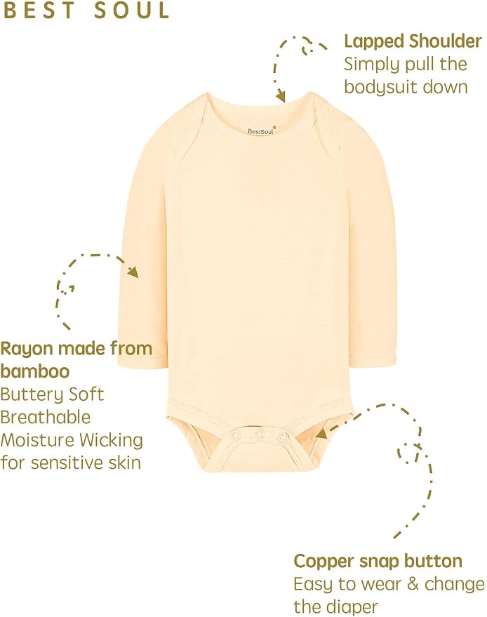 Baby Solid Bodysuit - Image 2