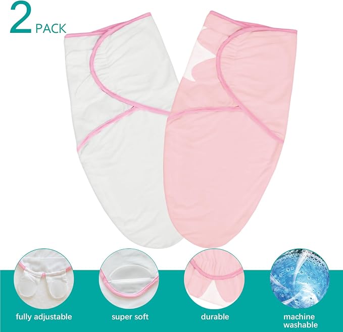 Biloban Baby Swaddles 0-3 Months - Image 2