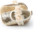 KIDSUN Infant Baby Girls Mary Jane Shoes Non-Slip Rubber Sole Ballet Slippers by KIDSUN