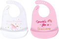 Luvable Friends Unisex Baby Silicone Bibs by Luvable+Friends