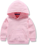 Toddler Boys Girls Sweatshirt Cotton Solid Fall Pullover Hoodie | Long Sleeve by YAGATA
