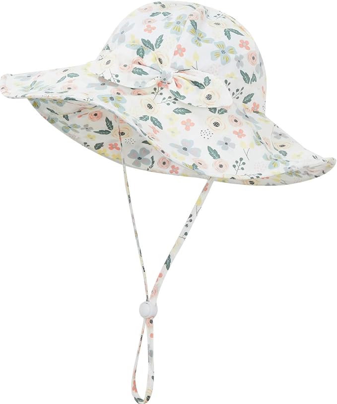 Baby Toddler Sun Protection Bucket Hat Infant Beach Summer Hats - Image 2