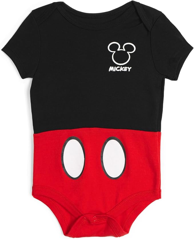 Disney Baby 5-Pack Short Sleeve Bodysuits Newborn to Infant - Image 7