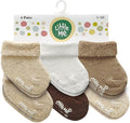 Little Me Baby Socks – 6-Pack Terry Turn Cuff Socks by LittleMeChildrensApparel
