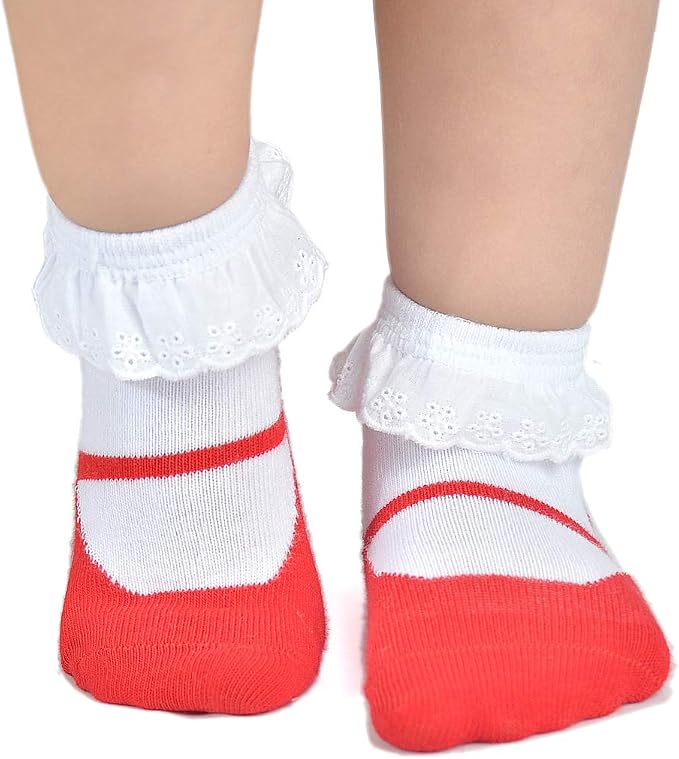 EPEIUS Unisex Baby Girls Boys Non-Slip Socks - Image 3