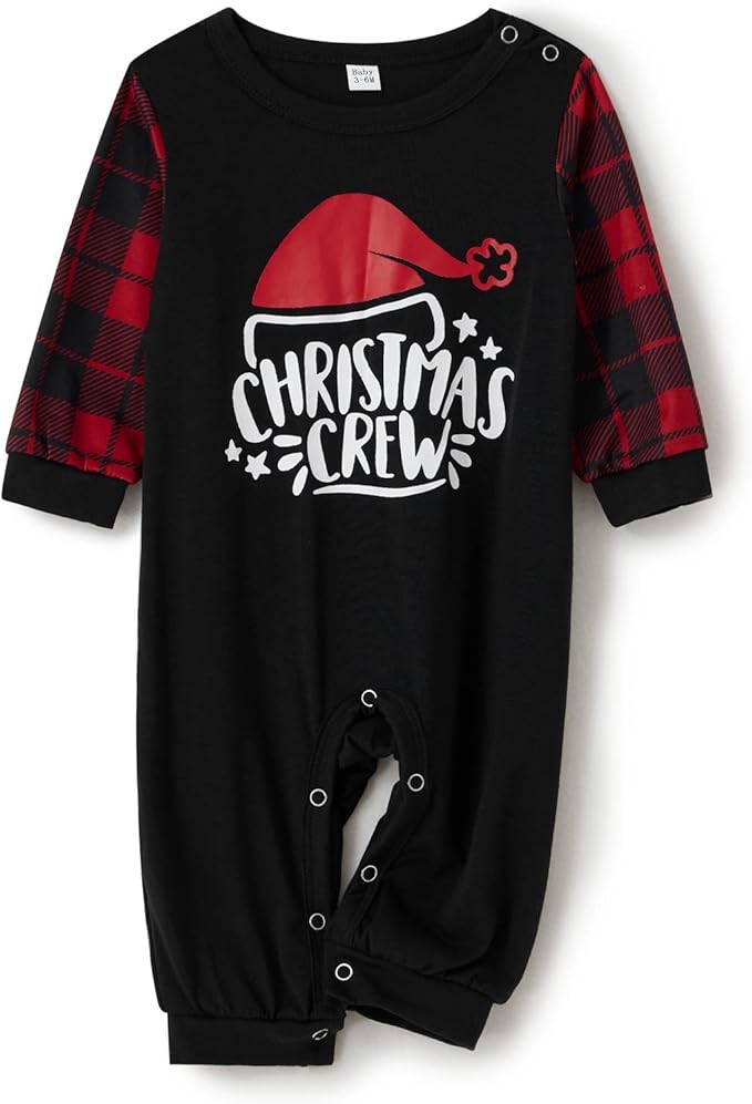 Awoscut Family Christmas Pajamas Matching Pajamas for Family, Xmas PJs Sets Holiday Sleepwear