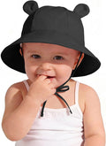 Zando Wide Brim Baby Sun Bucket Hat 0-4T UPF 50+ by ZANDO