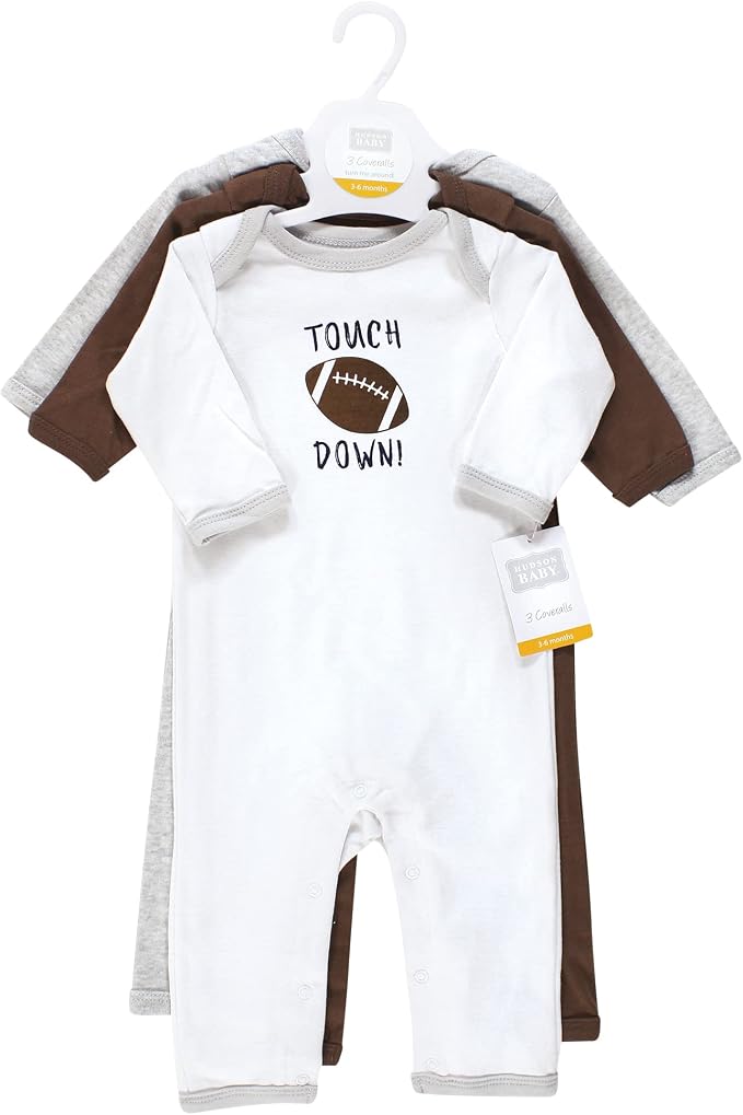 Hudson Baby unisex-child Cotton Coveralls - Image 2