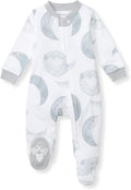Burt's Bees Baby Boys' Organic Cotton, Sleep and Play Footed Pajamas | Easy zip by BurtsBeesBaby