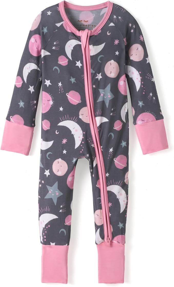 Little Sleepies Pajamas for Baby Boys & Girls, Viscose from Bamboo Baby Pajamas by LittleSleepies
