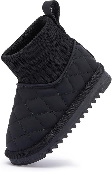 BMCiTYBM Girls Boys Snow Boots Warm Winter Fur Lined Baby Shoes (Infant/Toddler/Little Kid)