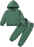 Happy Town Baby Fall Outfits for Girl Boy Long Sleeve Hoodie Top and Long by HappyTown