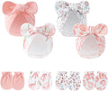 LIDHAY 4PCS Newborn Baby Hospital Hats Beanie Bow Infant Caps Cotton Preemie by LIDHAY