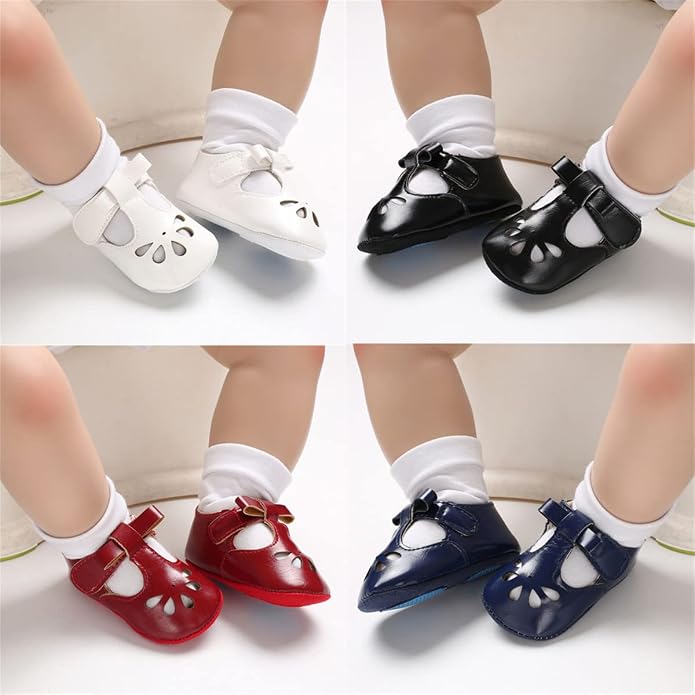 LAFEGEN Baby Girls Mary Jane Flats - Image 2