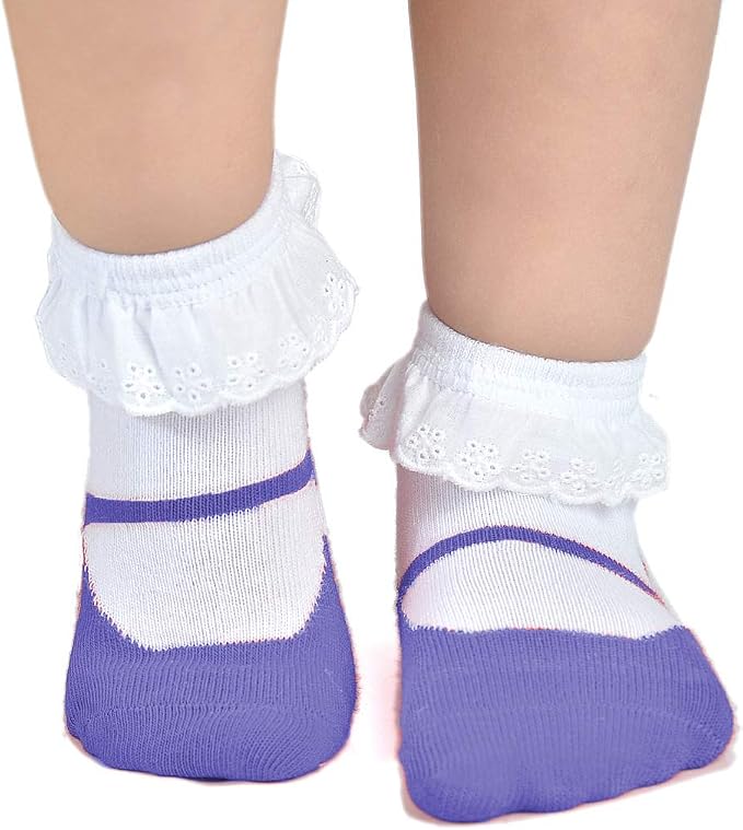 EPEIUS Unisex Baby Girls Boys Non-Slip Socks - Image 2