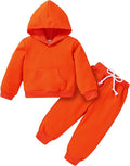 Happy Town Baby Fall Outfits for Girl Boy Long Sleeve Hoodie Top and Long by HappyTown