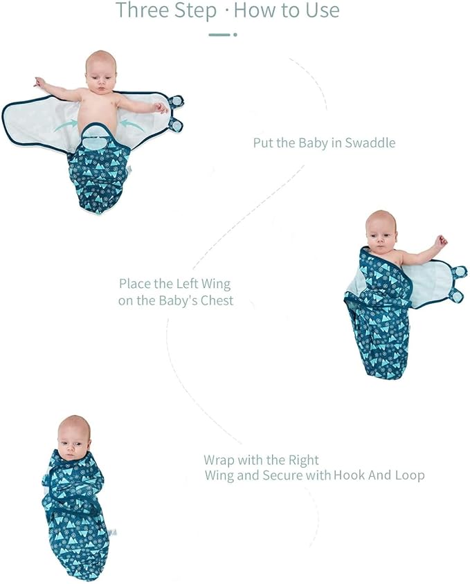 insular Baby Swaddle Wrap, Swaddle Blanket - Image 5
