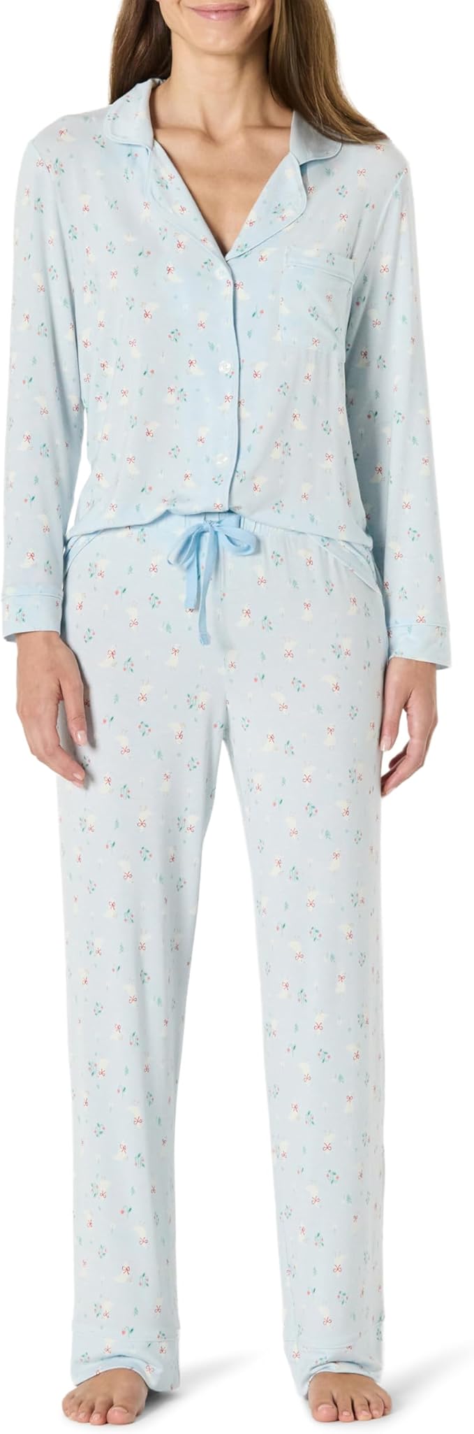 Amazon Essentials x Sofia Grainge Mommy and Me Long Sleeve Pajama Set by AmazonEssentials